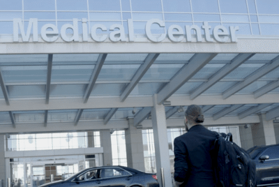 Thumbnail image: Kody Green arrives at the Odyssey Clinic